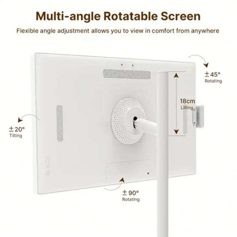 Display Touch Screen Multi Angle Rotatable Mobile Smart Screen