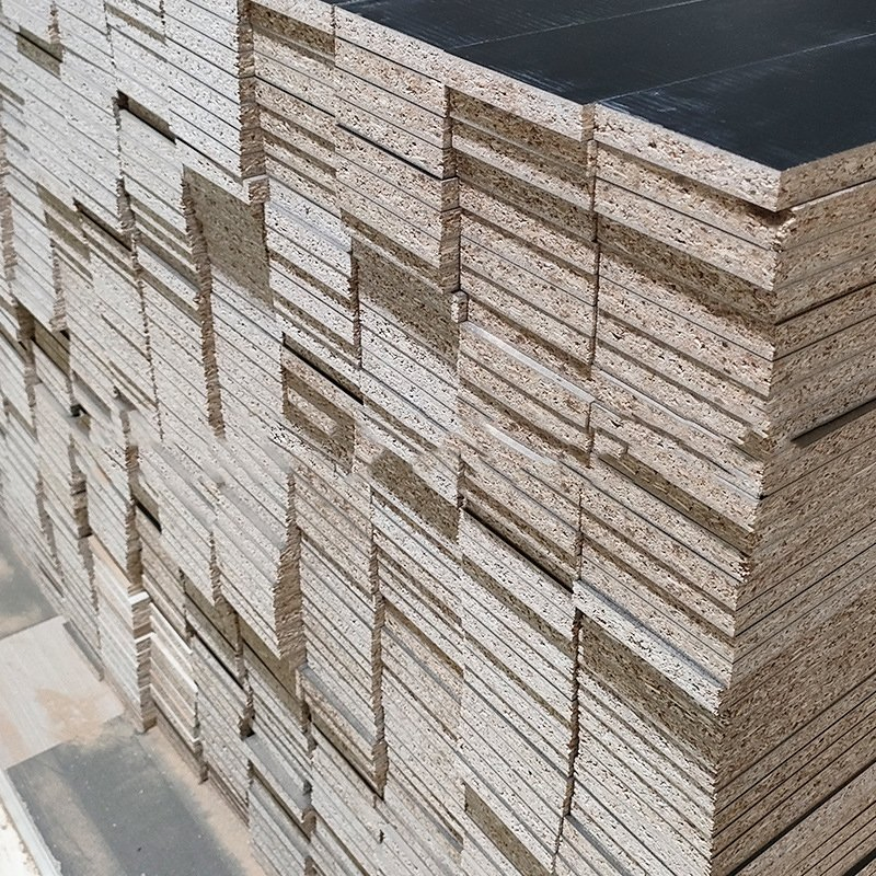 Hot Simple Design Synchronize Board White Melamine Melamine Particle Board