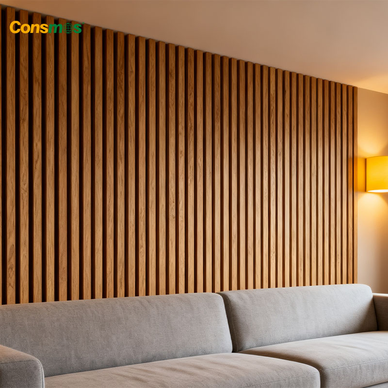 Decorative Perforated Art Diffusion Wood Wall Slat Ceiling Sound Proof Wooden Veneer Timber Acoustic Panels