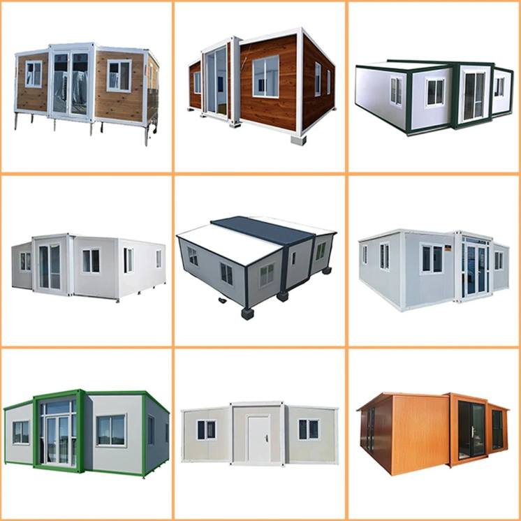 2024 Haorong Steel Interior Effect Foldable Expandable Portable Modular Container House