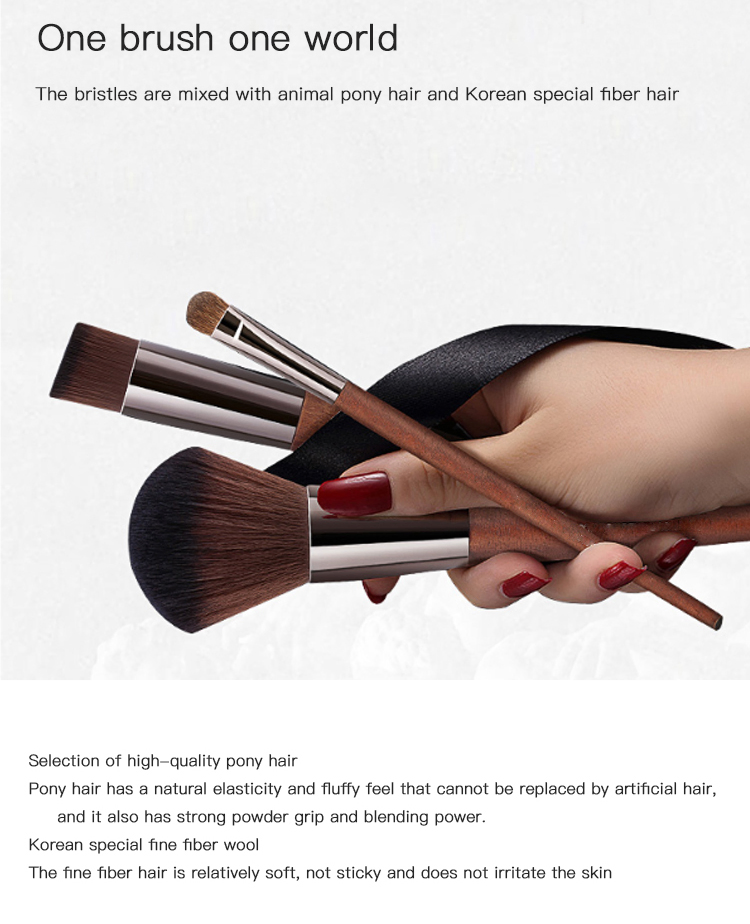 Cheap Modern Mini Beauty Cosmetic Makeup Brush Set
