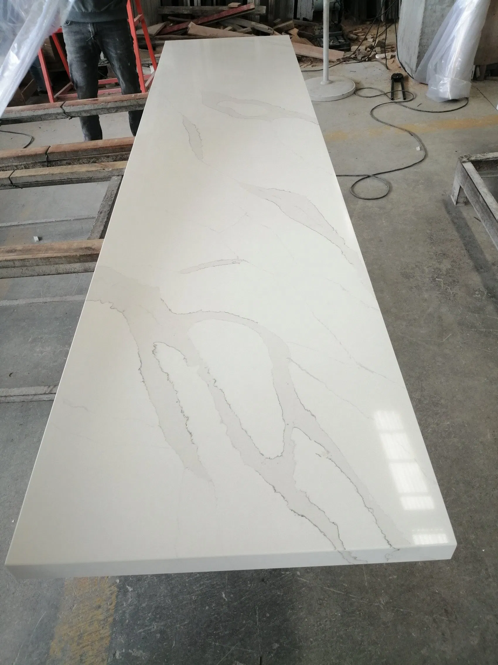 Zero Silica Quartz Engineered Stone for Safe, High-Quality Kitchen Benchtops & Interior Designs Solid Surface Countertops & Vanity Top