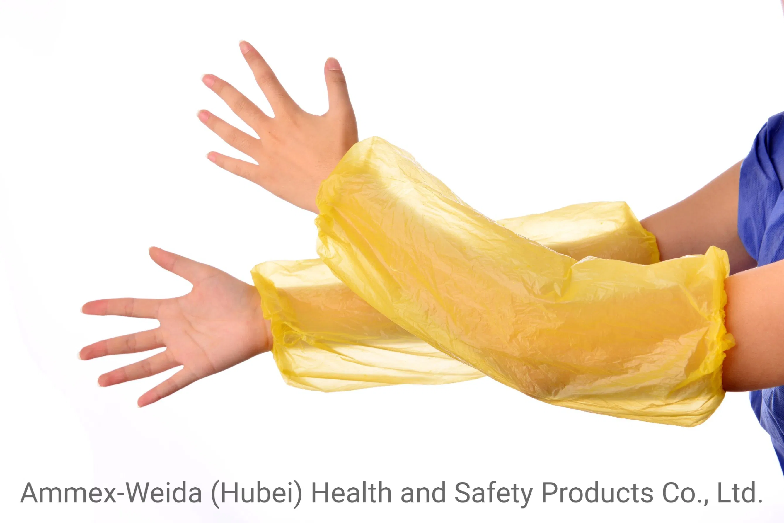 Disposable Use Free Size Colorful PE Oversleeves for Prevent Dust/Liquid in Factory/Restaurant