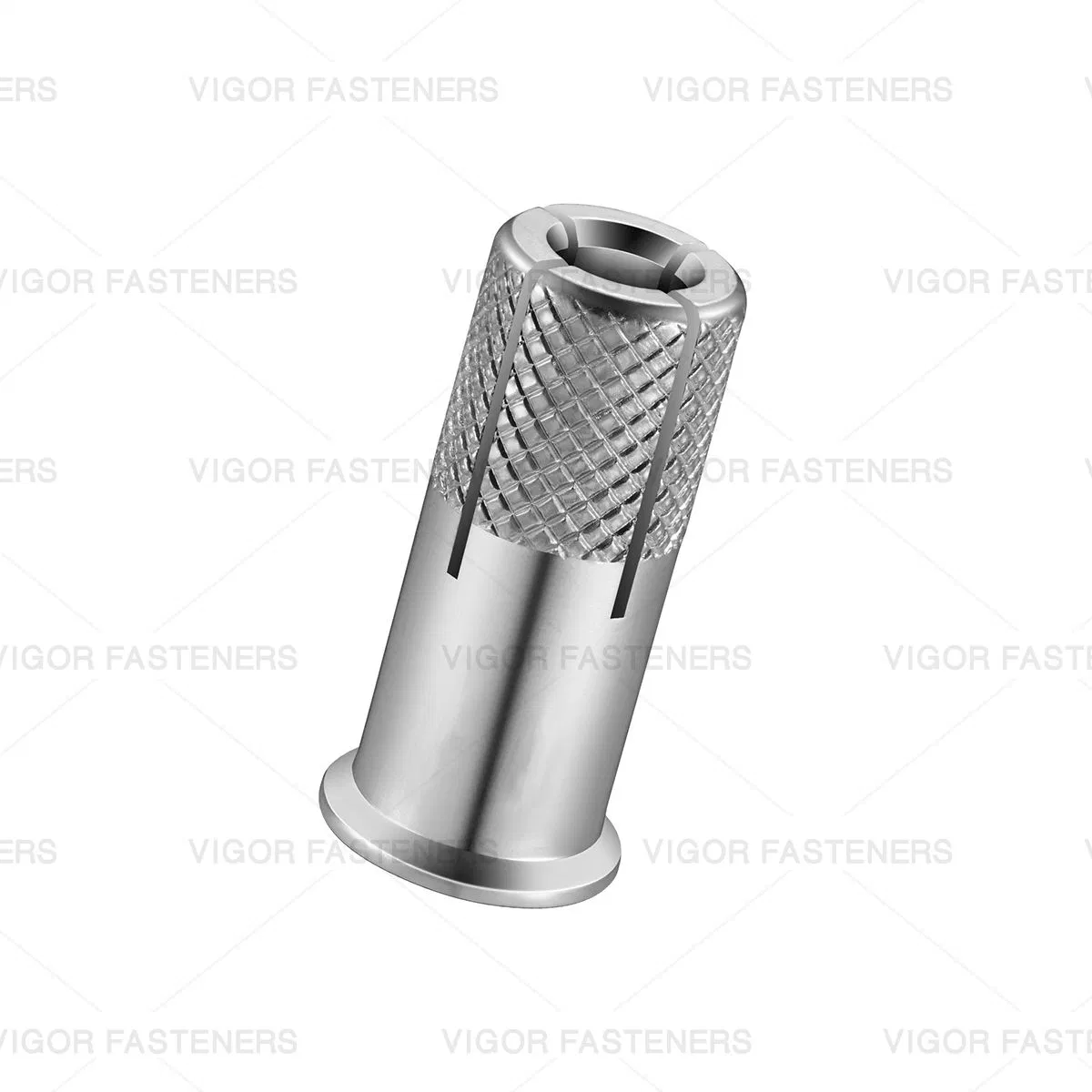 Yellow/White Zinc Drop in Anchor with Lip Type H for Concrete Screw Expansion Anchor Bolt with Carbon Steel/Stainless Steel