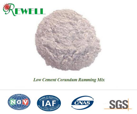 Низкоцементная корундовая набивная масса