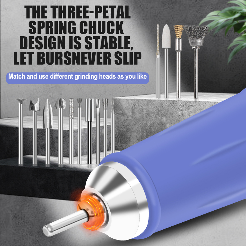 2086 at-Cm-051&105L 100W 40000rpm Dental Lab Micromotor V Carving Machine Wood