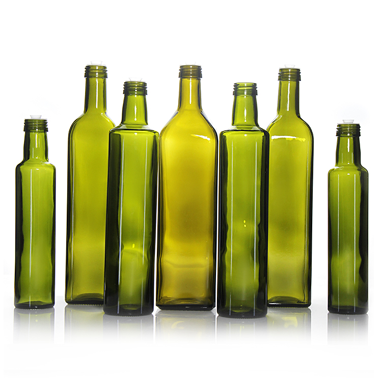 Customizable Eco-Friendly Olive Oil Glass Bottles for Wholesale