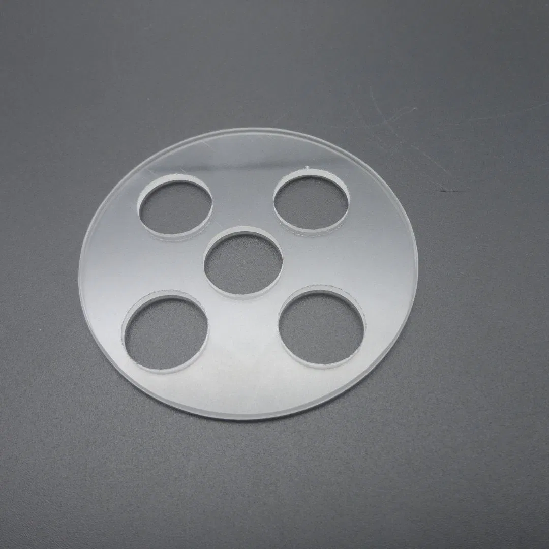 Borofloat Borosilicate Glass Panel Pyrex Glass Plate with Drill Holes