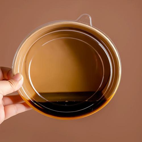 Low Price Must Grab! 600ml Kraft Paper Bowl, Environmentally Friendly Design, PE Coating, Disposable Takeaway