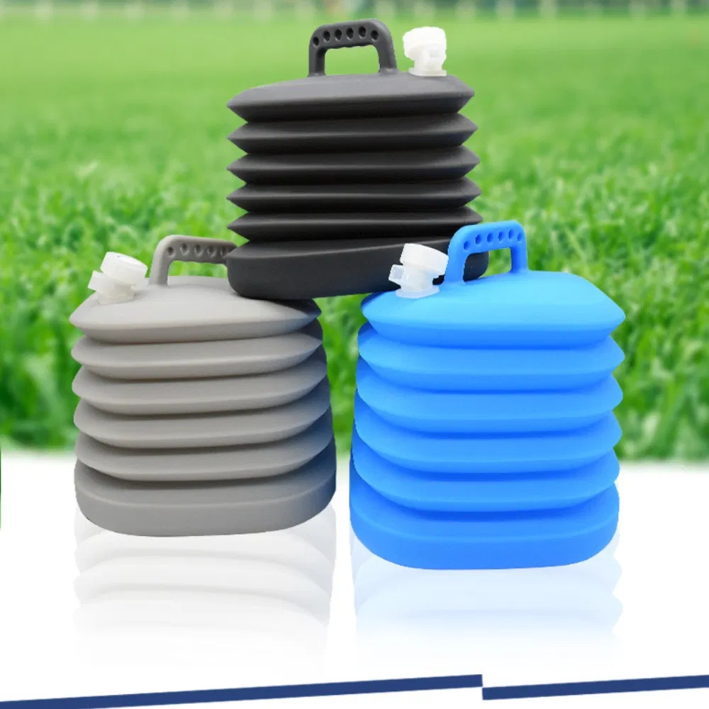 Household Folding Silicone Water Storage Bucket Brushes Bl23443