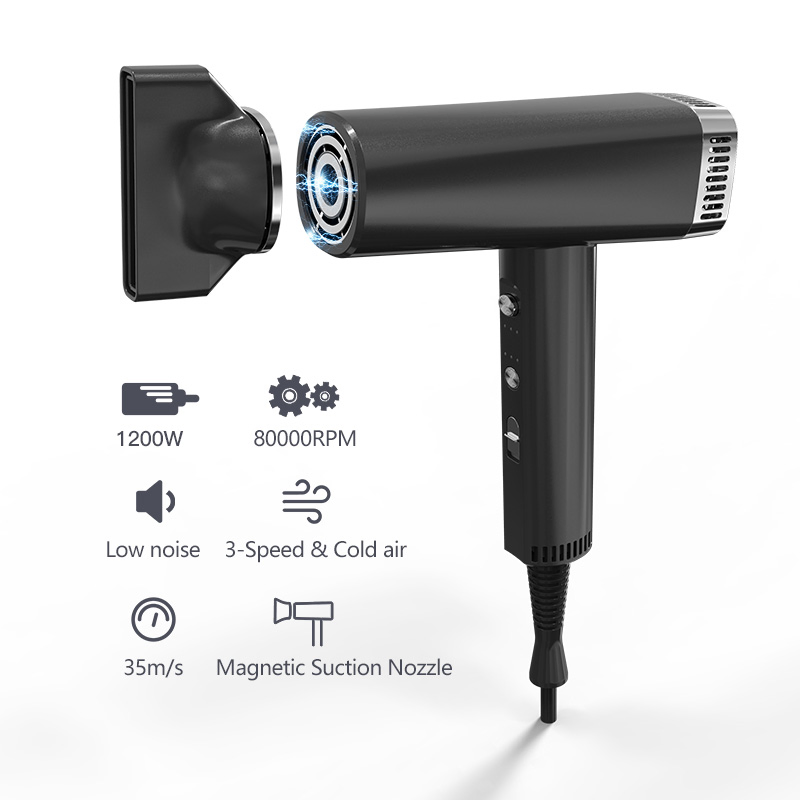 High Speed BLDC Motor Hair Blower for Household Constant Temperature Hair Dryer with Diffuser