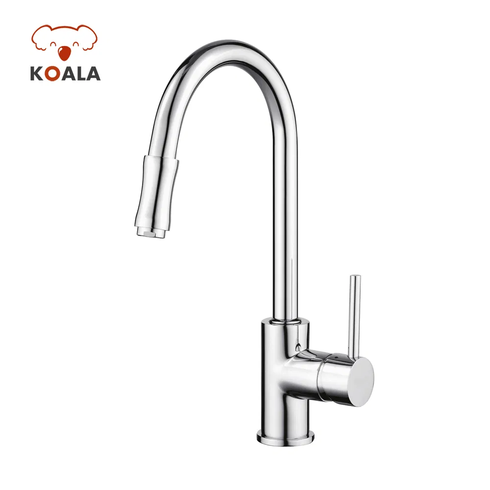 Classic Single Handle NSF61/9 Cupc Kitchen Kitchenaid Faucet with Pull Down Sprayer