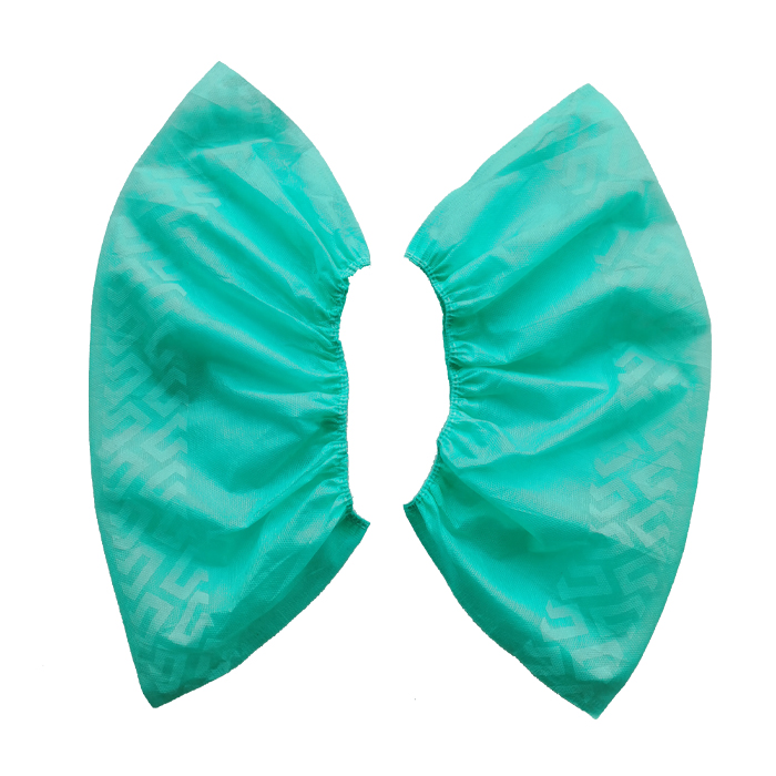 100PCS Packed Breathable Disposable Non Slip Dust Proof PP 30GSM Shoe Covers, One Size Fit Most, Non Skid Shoe Cover