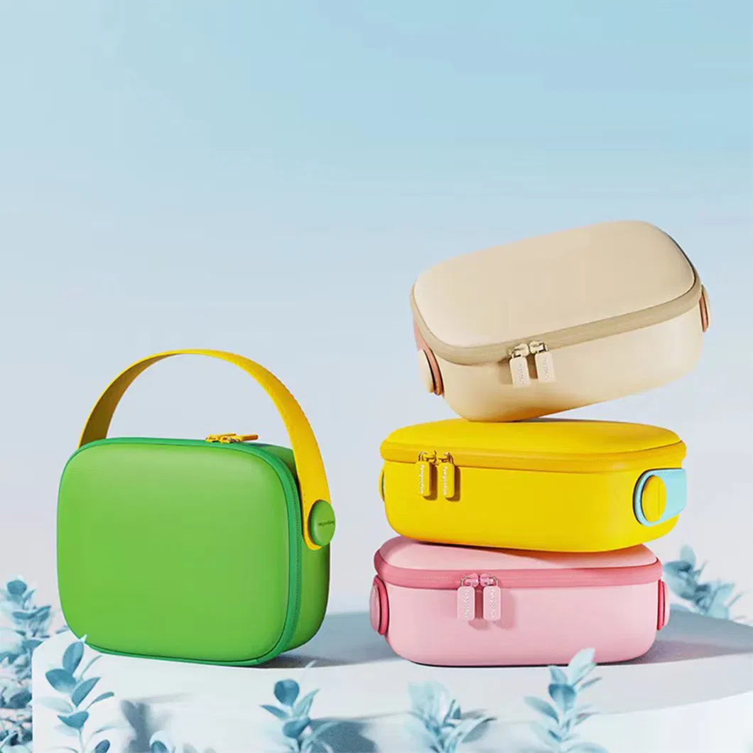 Premium Handbangs PU Travel Waterproof EVA Essential Oil Carry Make up Cosmetic Bag Case Manufacturer