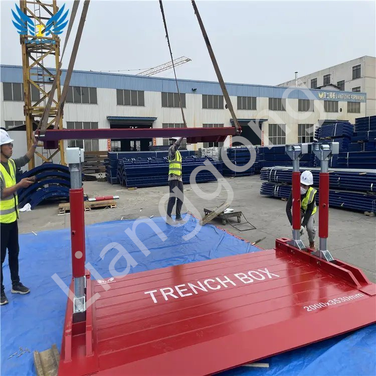 Lianggong Manufacturer Competitive Price Trench Box Trench Shoring Steel Formwork