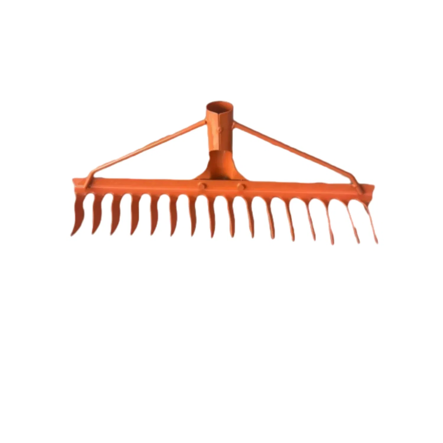 Long-Lasting Plastic Hay Rake - Ideal Tool for Leaf & Yard Debris Cleanup