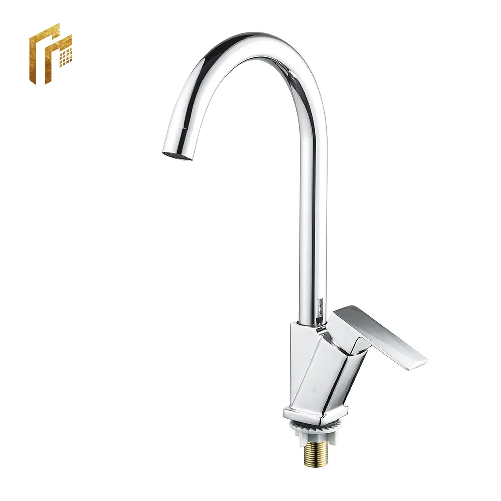 Factory Direct Price Vintage Innpak Chrome Single Lever Cold Kitchen Tap Faucet