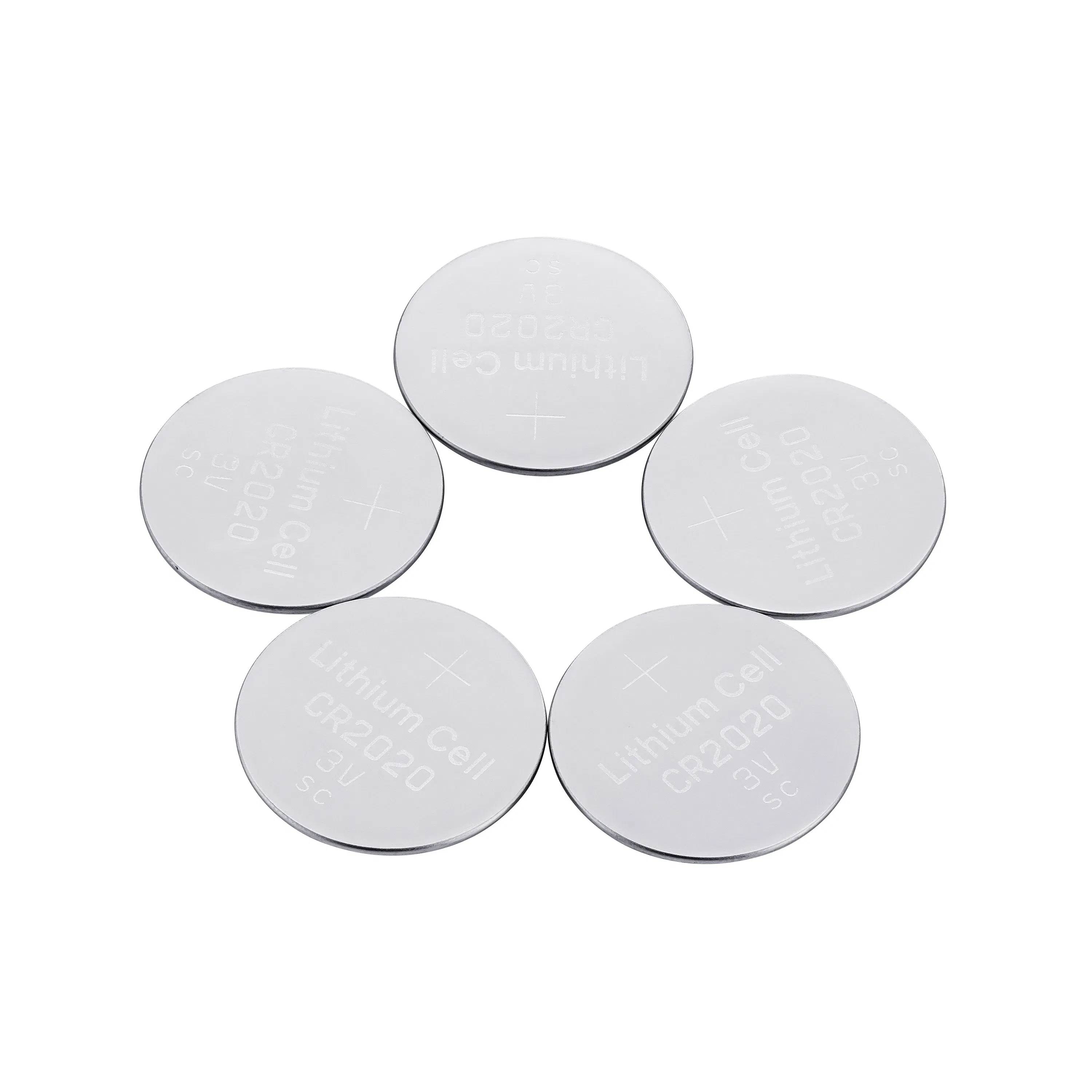 Factory/Manufacturer Directly Cr2020 Supply Lithium Button Cell Coin Battery 3V Primary