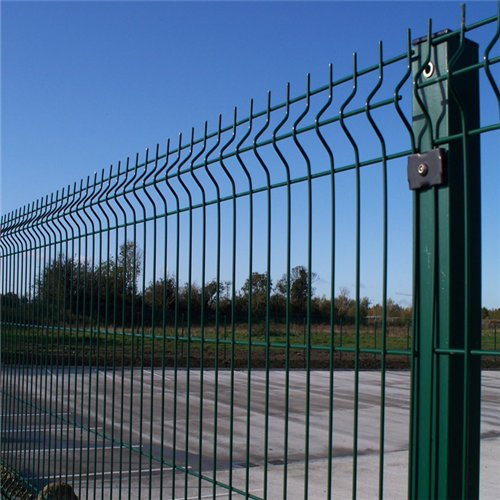 High Quality Galvanized Steel Metal PVC Coated 3D V Bending Curved Garden Farm Welded Wire Mesh Panel Fencing