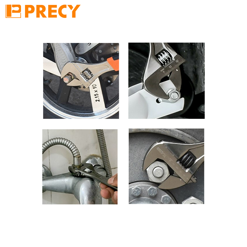 Adjustable Wrench 6" 8" 10" 12" 15" 18" 24"