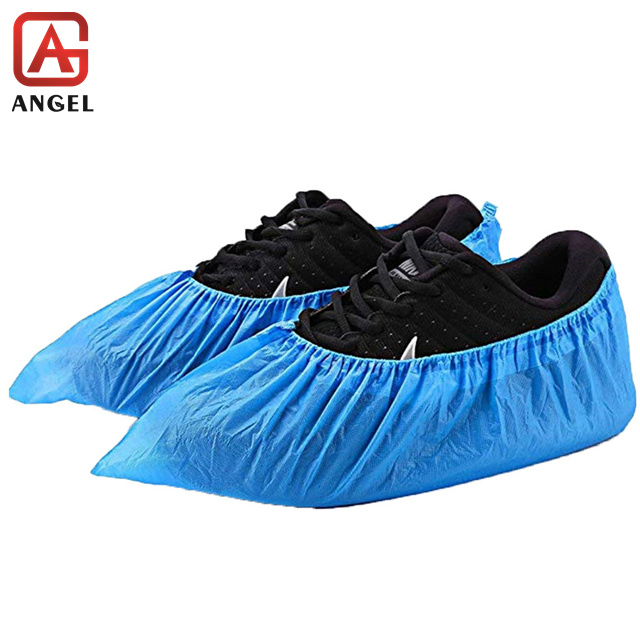 Nonwoven Shoe Cover with Band Foot Cover Disposable Shoe Cover