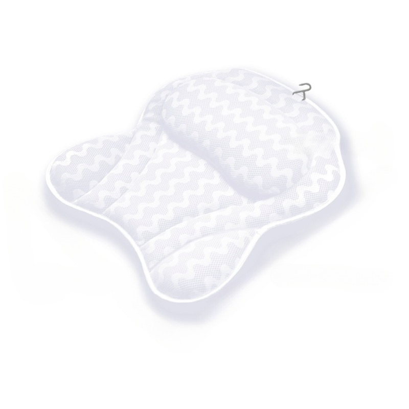 Luxury 3D Butterfly Shape Bathroom Cushion Strong Suction Anti-Slip Antibacterial Bathtub Pillow