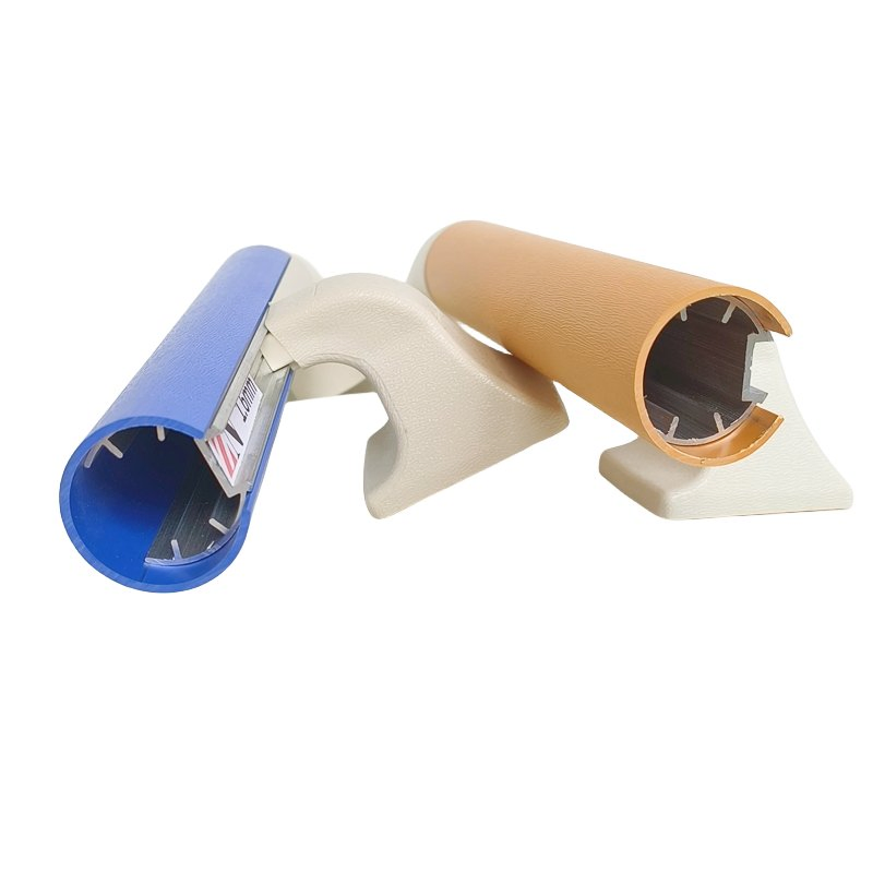 38 PVC Round Shape Hospital Safety Wall Mounted Handrail