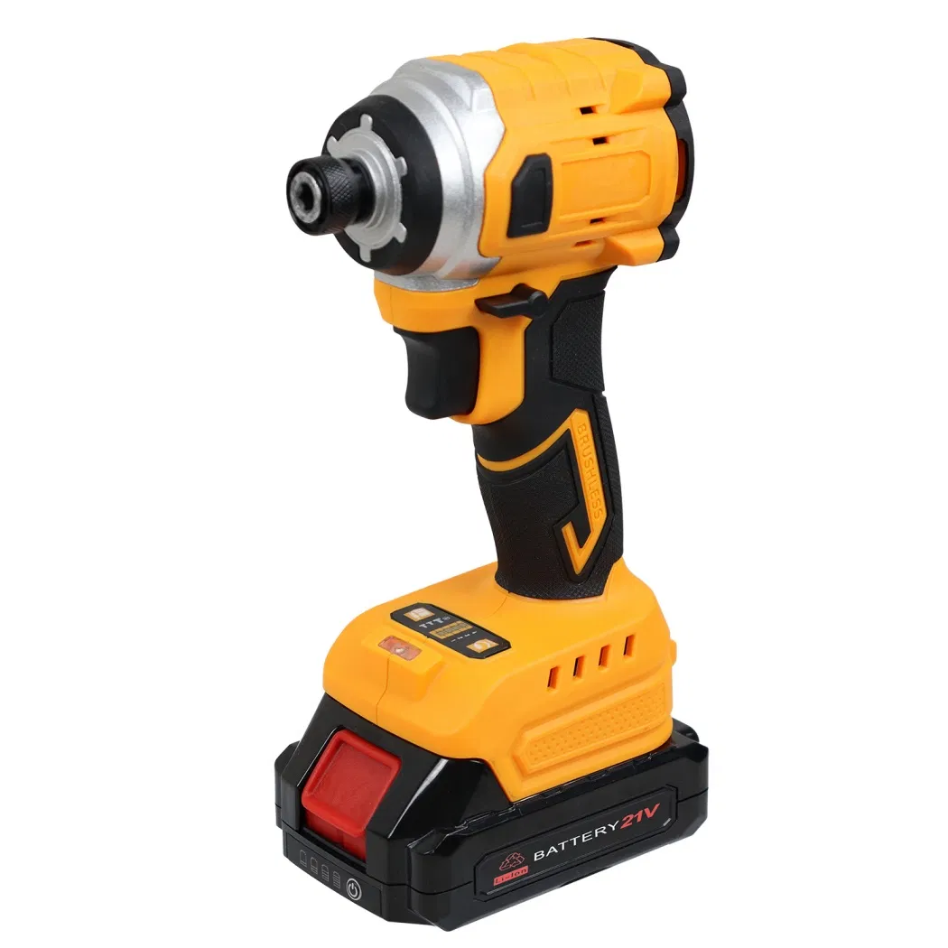 OEM Brushless Cordless Impact Driver Power Tools Driver 180n. M Tool