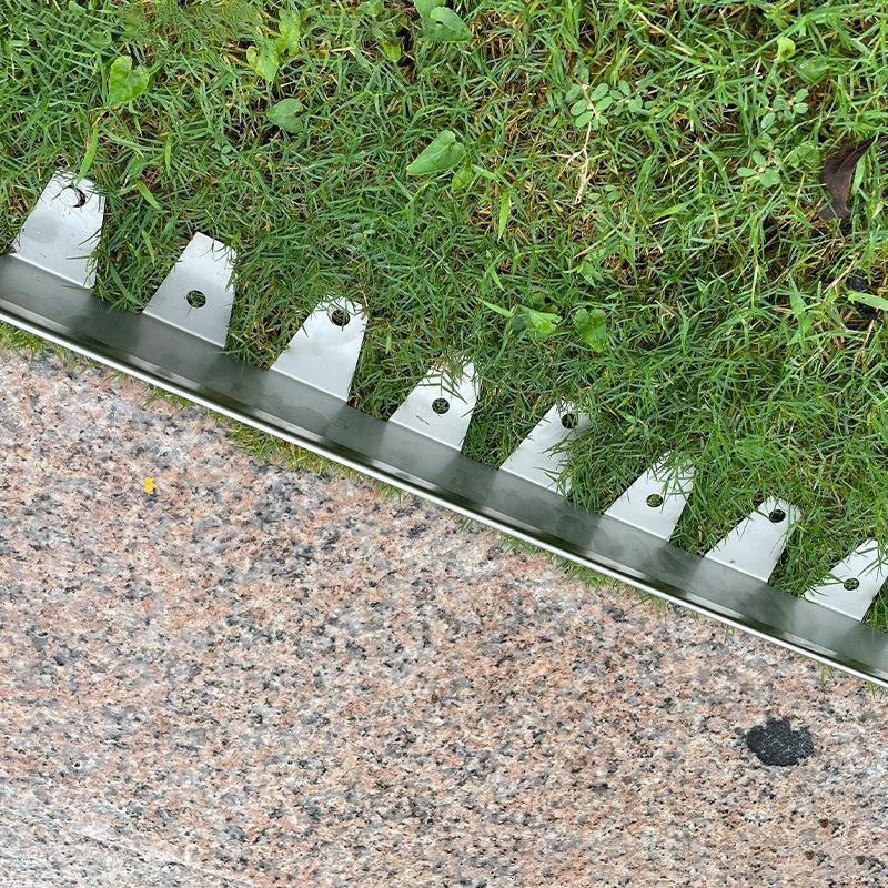 Jnz Manufacturer Supply Lawn Flexible Garden Edging Border Rust Stainless Steel Garden Edging