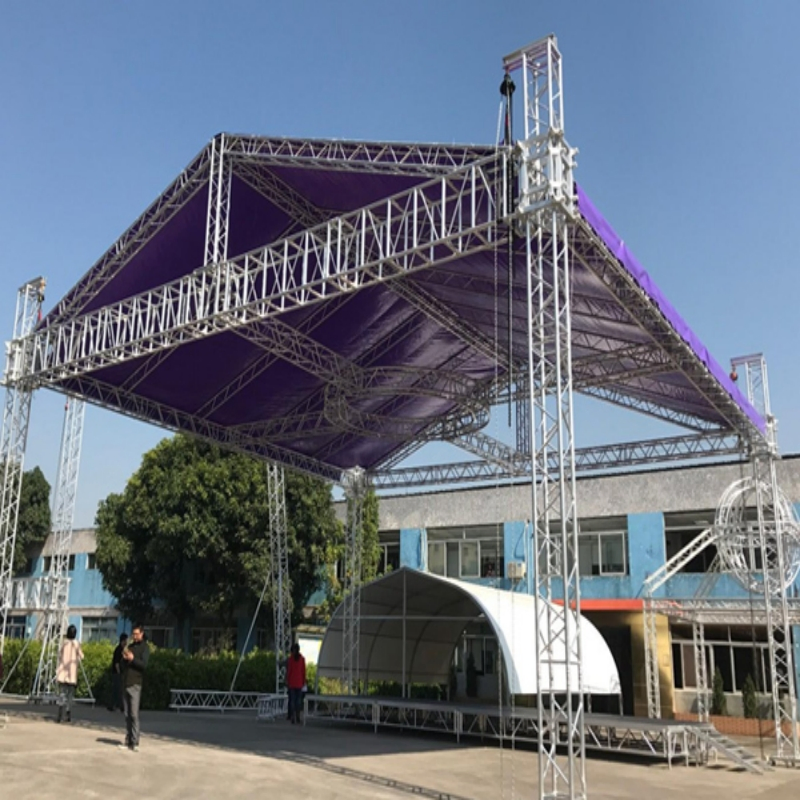 Outdoor Concert Supplier Aluminium Truss Stand Global Lighting Truss for LED Screen