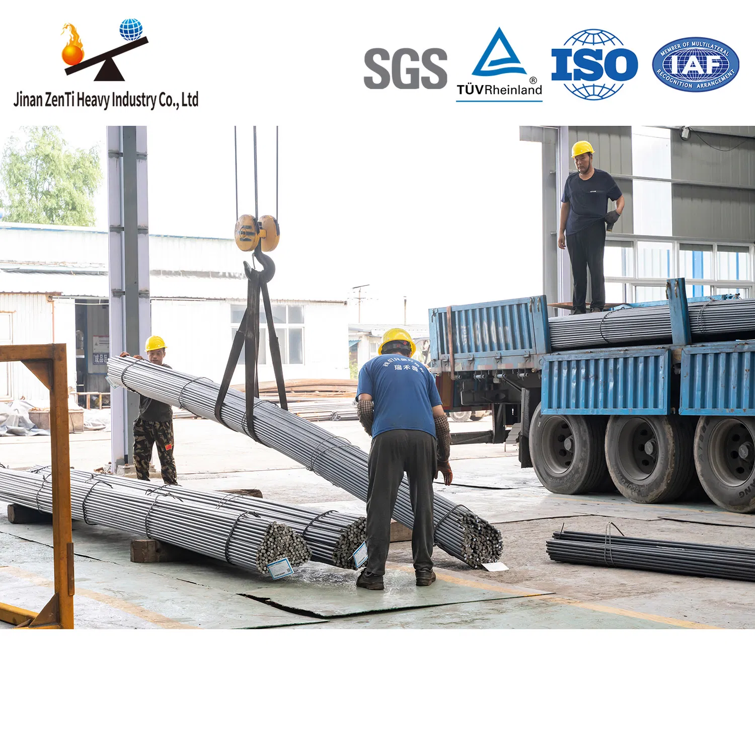 Стальной помольный стержень для цементной и химической промышленности