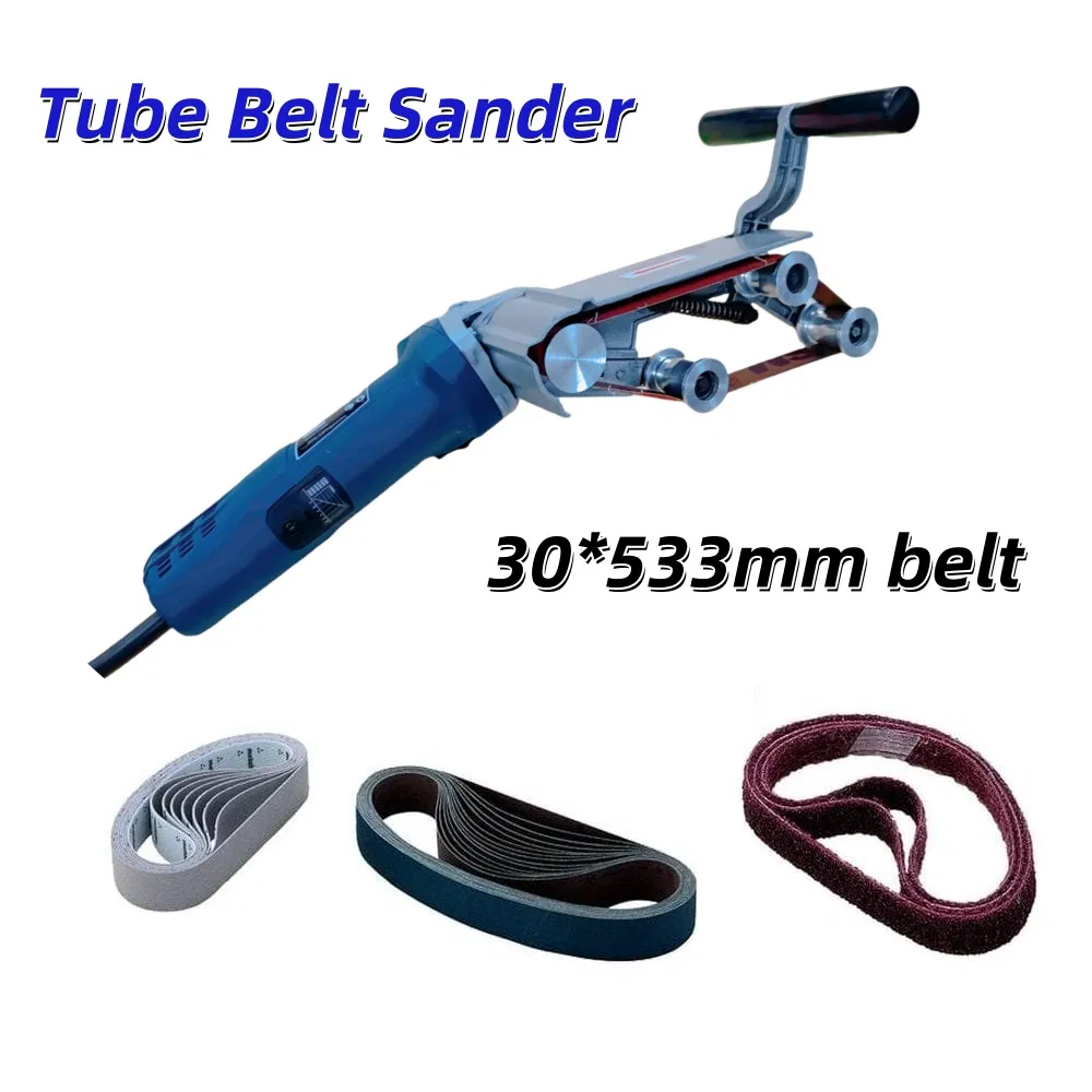 Customized Tube Grinder Belt Sander Attachment Power Tool