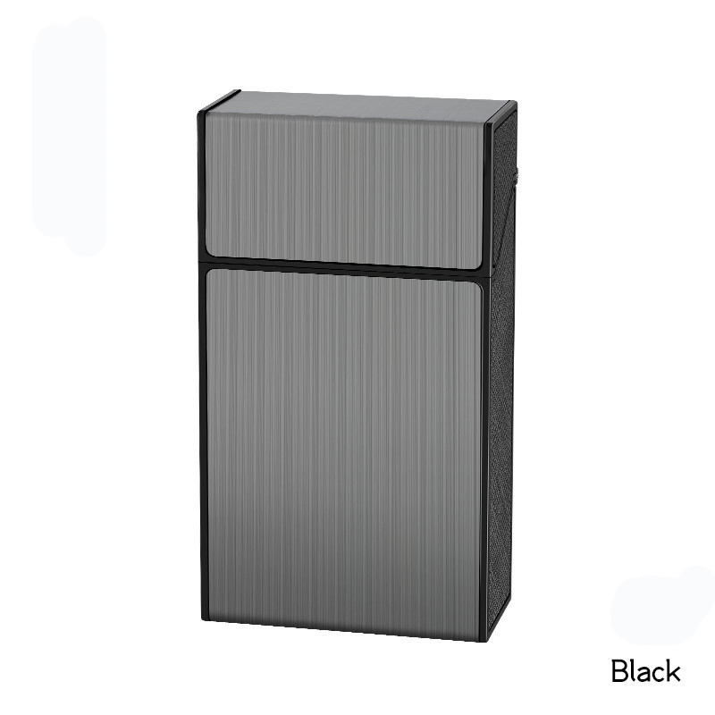 Ea599 Vintage Metal Cigarette Case Women Smoke Smoking Tin Box Waterproof Portable Laser Pretty Luxury Silver Gold Cases Custom