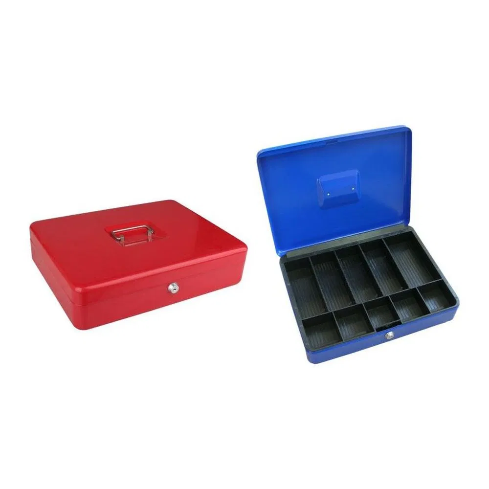 Anti-Collision Design Anti-Aging Hf-M200cp Metal Cash Portable Money Box