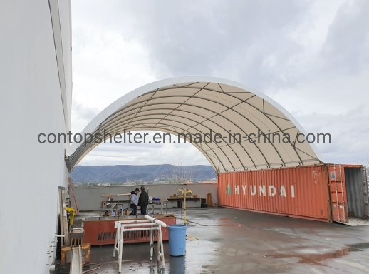 Large High Quality PVC Dome Industrial Shipping Container Shelter Shed for Equipment Storage