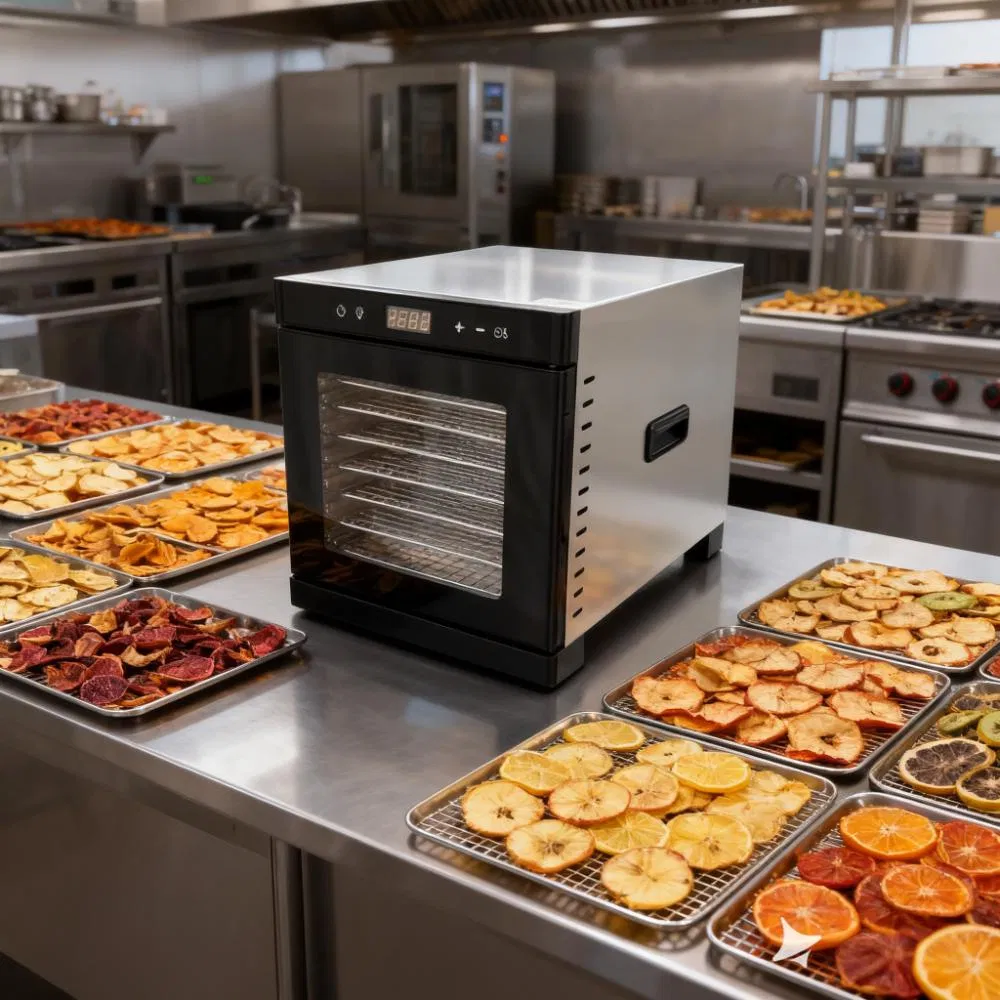 Heavybao Efficient Healthy Electric Stainless Steel Food Fruit Dehydrator Machine for Home Use