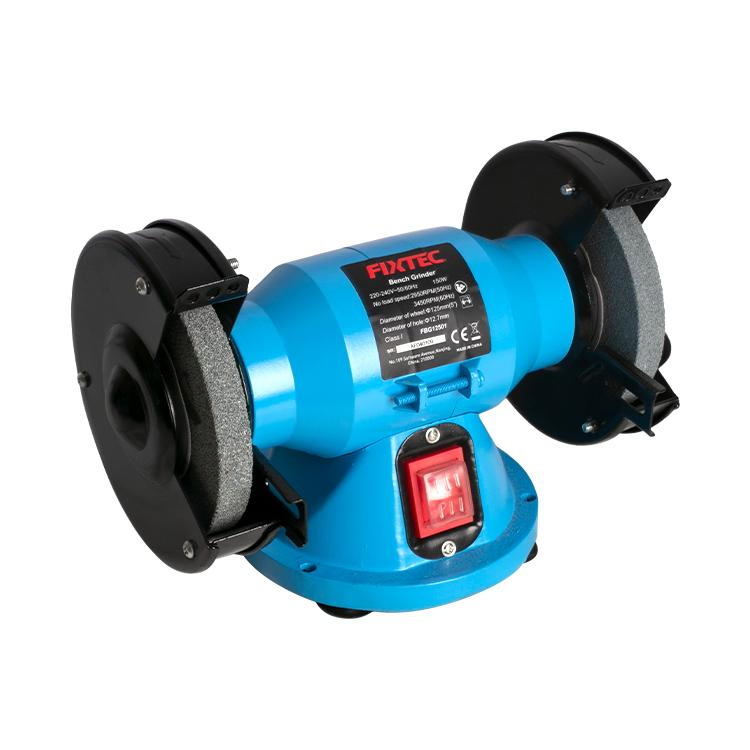 Fixtec Wholesale High Quality 230V/50Hz 150W 2950rpm-3450rpm Bench Grinder 5" with Protective Cover Screw