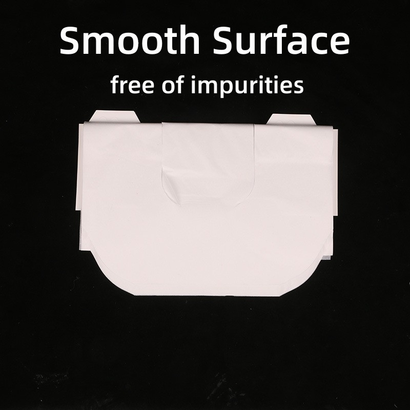 16GSM Hangable Paper Toilet Seat Covers-100% Virgin Paper Flushable& Disposable Half-Fold 1/2 Fold Toilet Seat Cover for Dispensers-1 Pack of 125 Sheets--Cmj