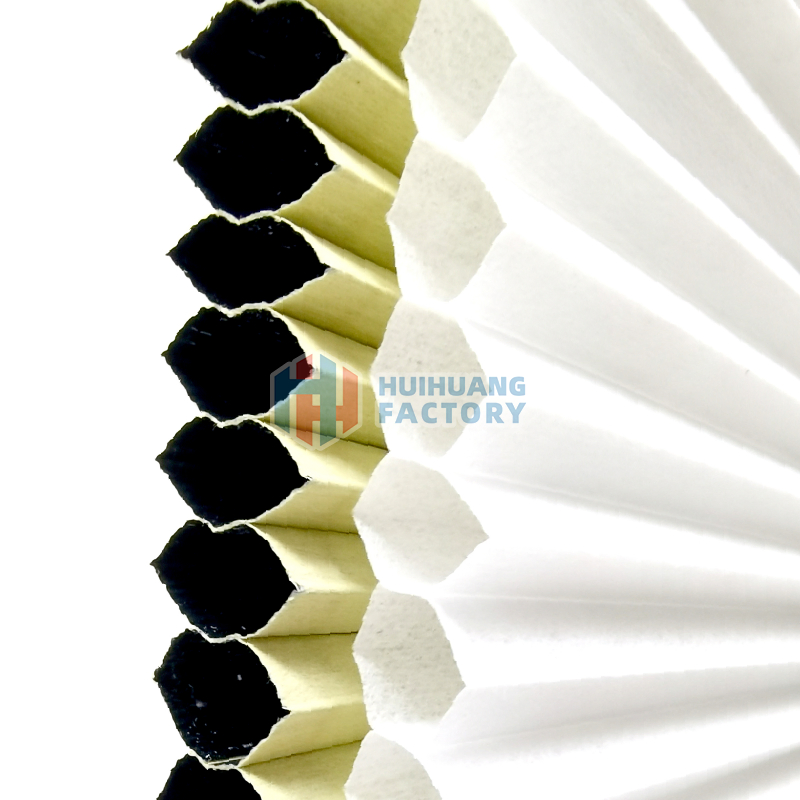 Sliding Honeycomb Blinds Window and Door Sunshade Resist Wind and Heat