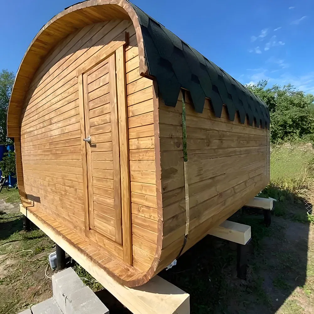 Сухая сауна из красного кедра Boda для улицы