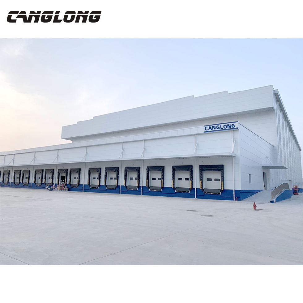 Prefabricated Light Steel Structure Cold Storage Warehouse Building with Modern Design