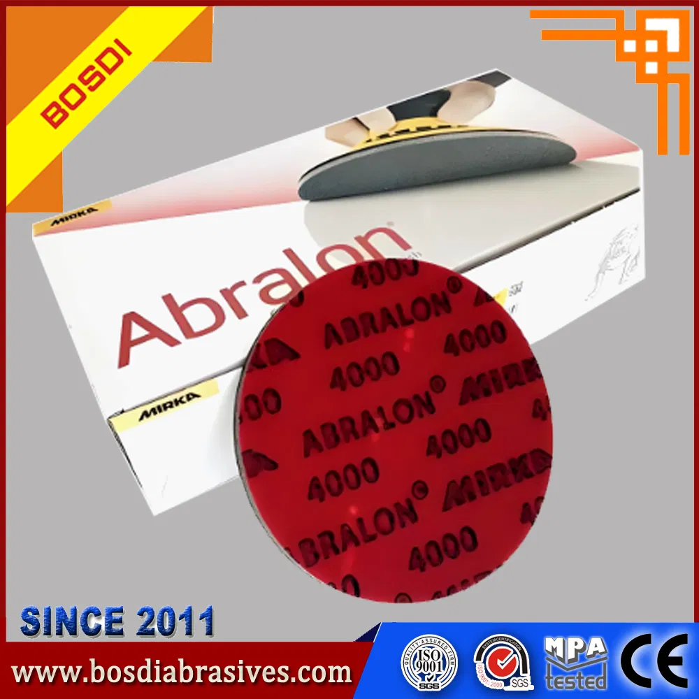 Mirka Abralon Foam Sponge Sanding Disc with Hook and Loop