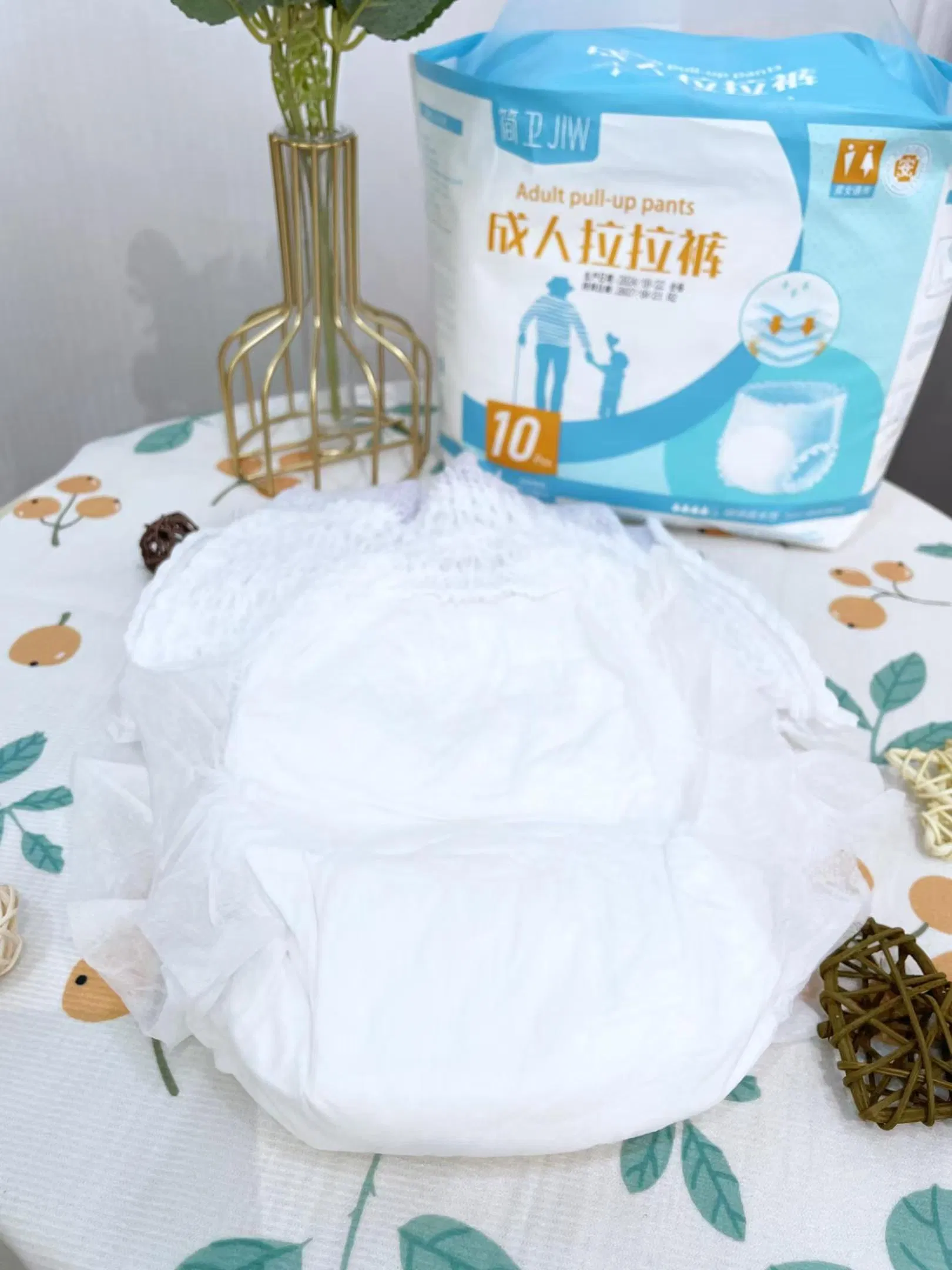 Free Sample Medical Hospital Super Absorption OEM ODM Cheap Wholesale Diaper Pant Nappy Disposable Pull up Adult Diaper