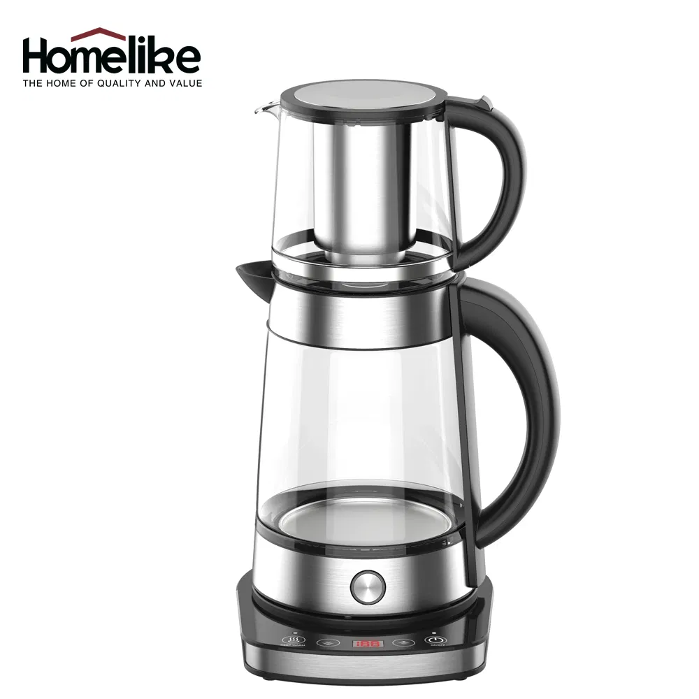 1.7L Turkish Tea Maker High Quality Samovar Electric Kettles Tea and Coffee Maker