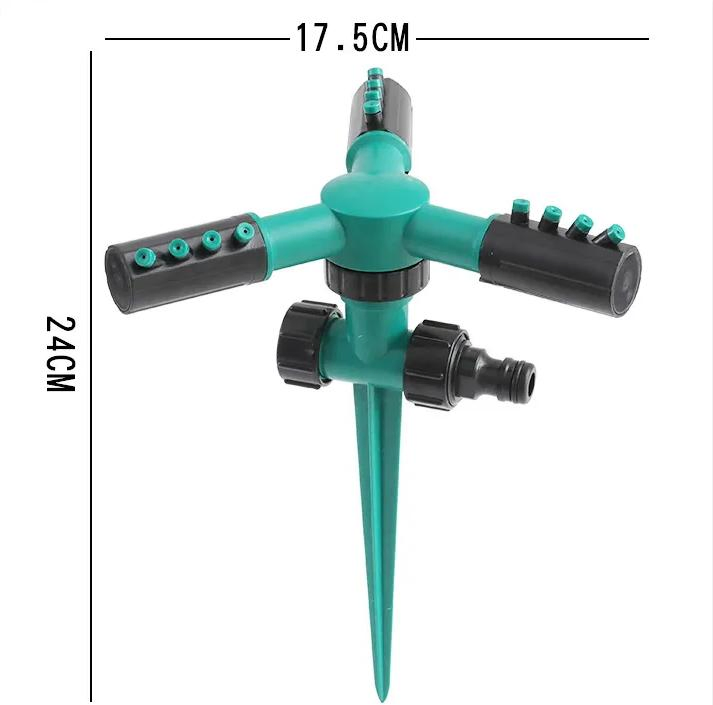 Automatic Garden 360 Degree Rotating Pin Sprinkler