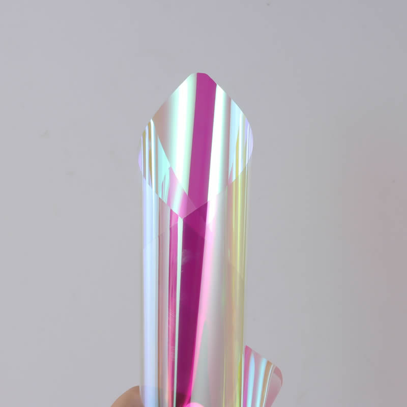 Architectural Self Adhesive Red Window Decorative Building Glass Film