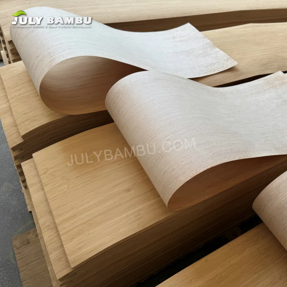 430 X 2500 X 0.6mm Bamboo Face Veneer for Wall for Covering