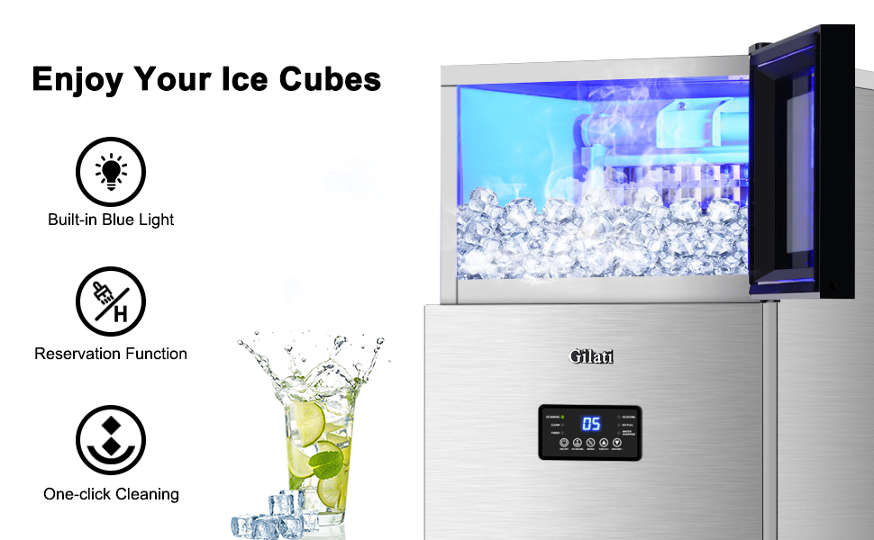 60kgs/24h (63PCS/Cycle) Fareast Gilati Commercial Ice Maker Machine