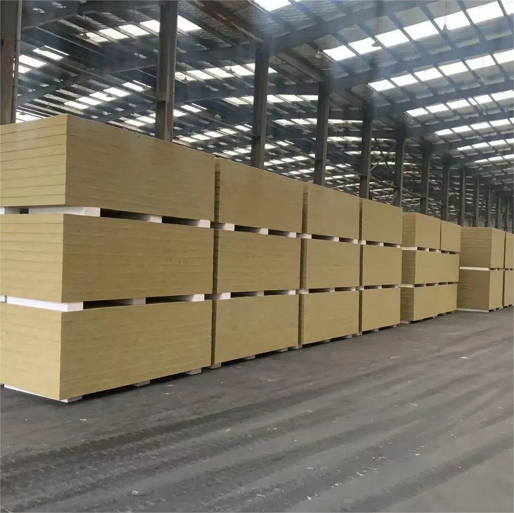 Sound Absorption Basalt Rock Wool Insulation Rockwool Board with CE for Thermal Building Material Sandwich Panel Exterior Wall