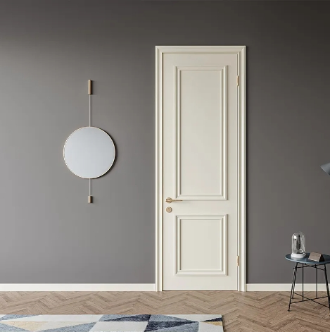 New Interior Room Water Proof Door Design Modern Waterproof WPC Solid Wooden Doors with Accessories Prehung Doors for Sale